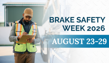 Brake Safety Week 2026: August 23-29.